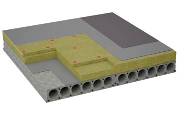 considerations of Gonerby Hill Foot flat roofing insulation
